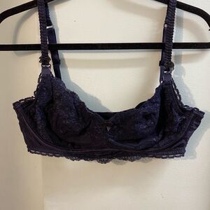 Stella McCarthy Elsa enduring lace stretch maternity bra/ floral